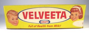 1960s Velveeta box