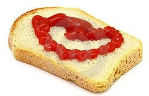 catsup sandwich