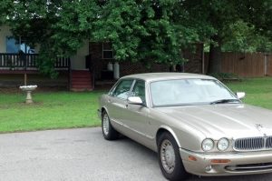 Front looking at my office entry & 2000 Jag